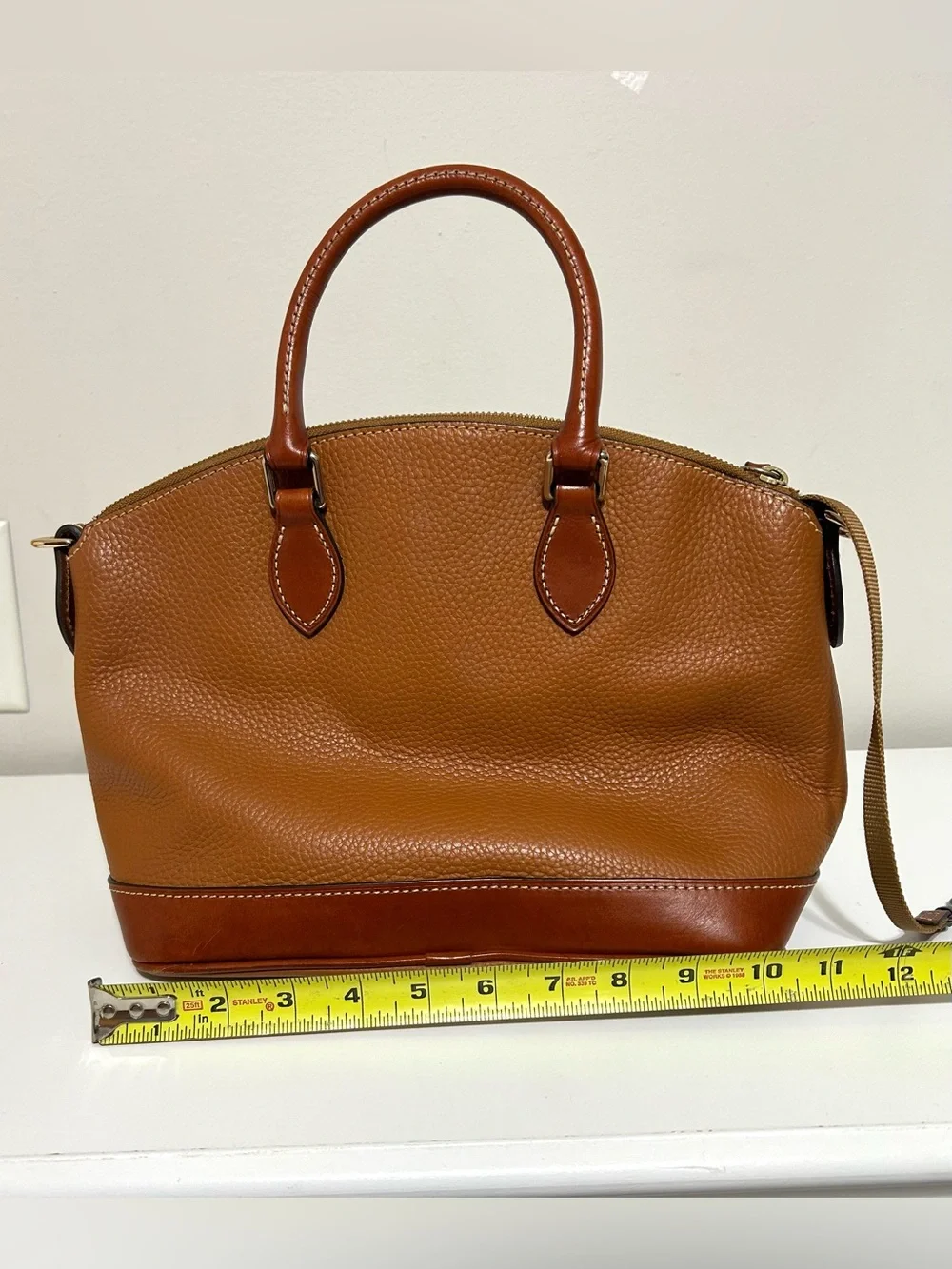 Dooney and Bourke Florentine Geena Satchel Leather Handbag